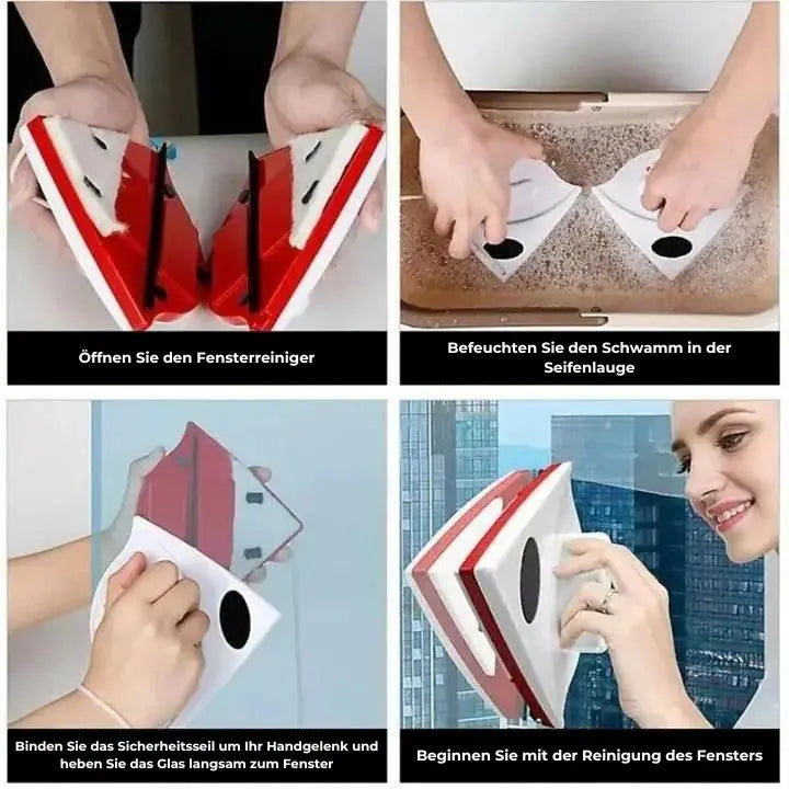 ClarityMag™ — Clean Both Sides of Your Windows Safely and Quickly
