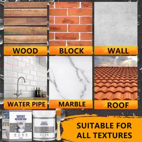 Anti-Leak Agent™ - Super strong, invisible, waterproof