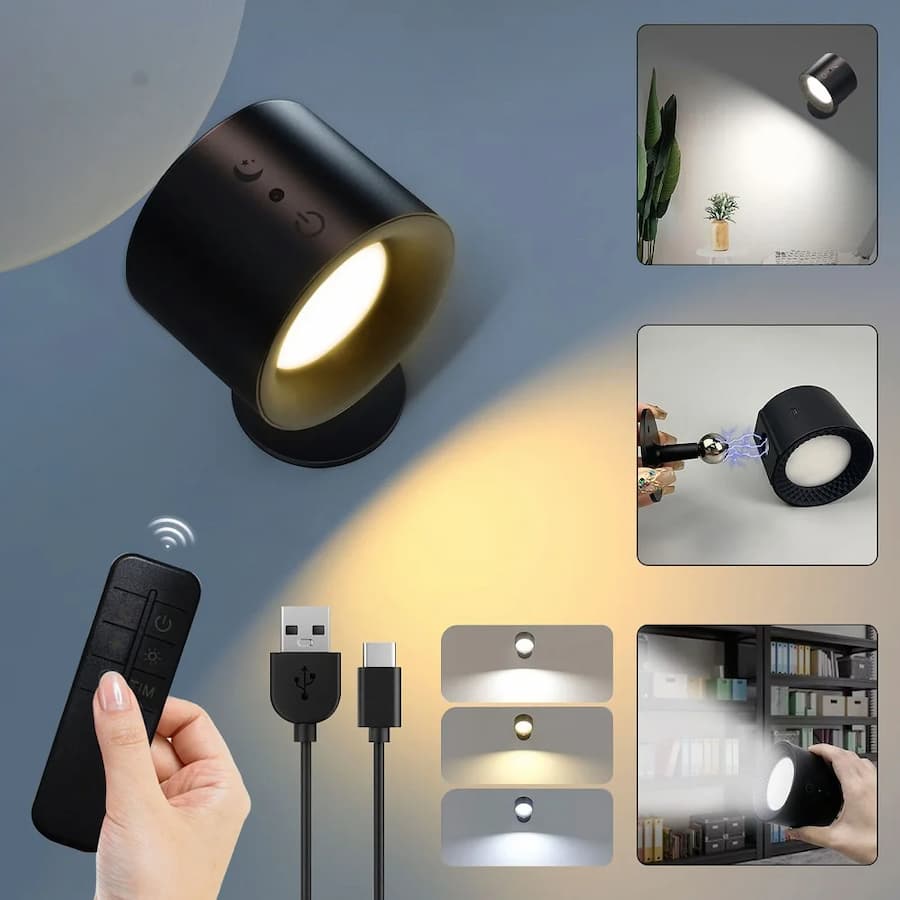 LuminaFlex™ — Effortless Mood Lighting That Moves With You