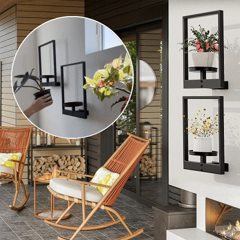 Plantify™ - Maximize Space and Style with Our Multifunctional Wall Plant Holder
