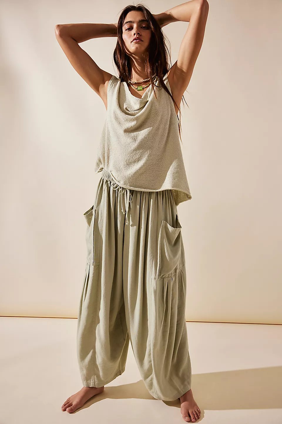 Quinn™ - Summer Harem Pants with Pockets