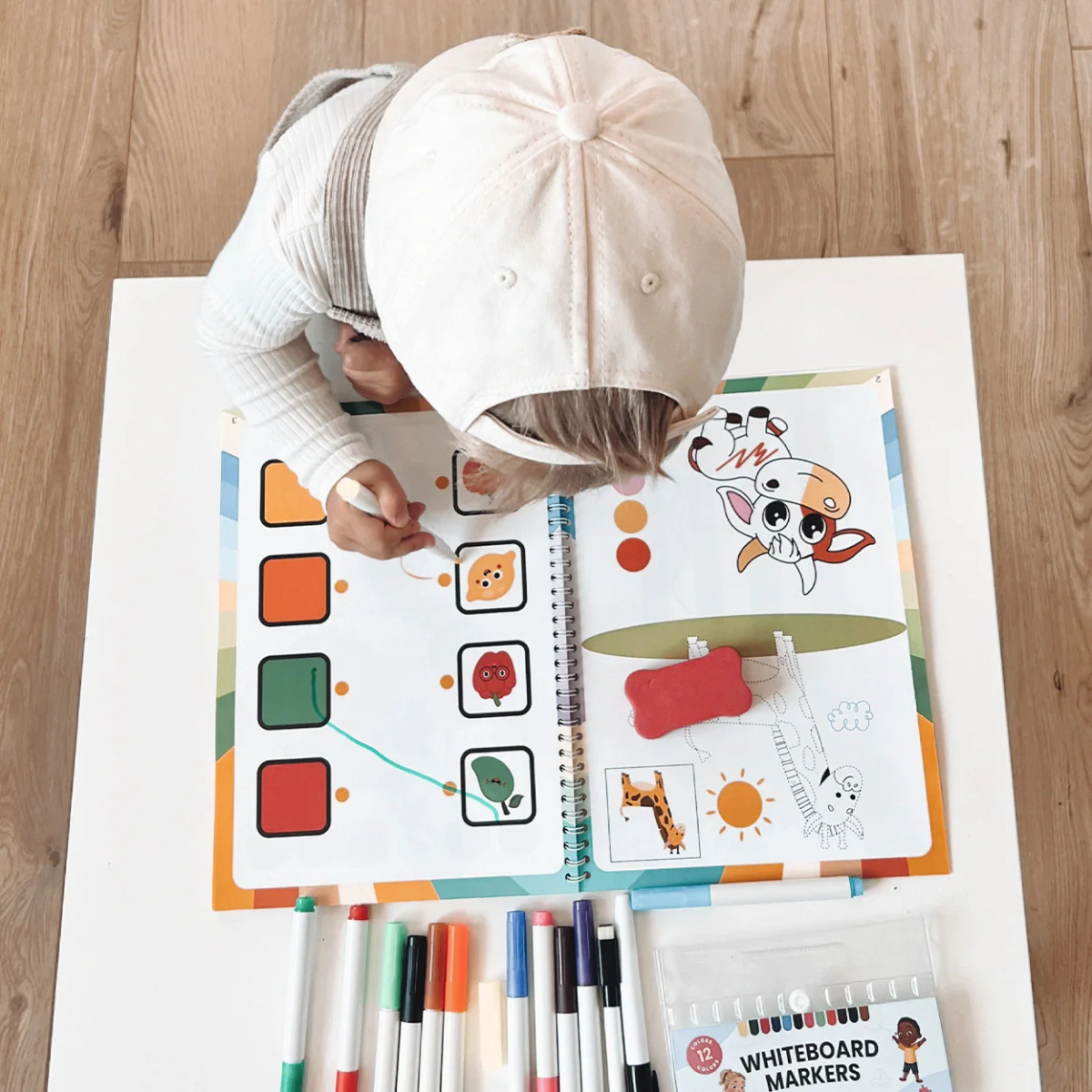 ColorWhiz™ Learning Workbook – Ignite Your Child's Imagination and Boost Brainpower on Every Fun Page