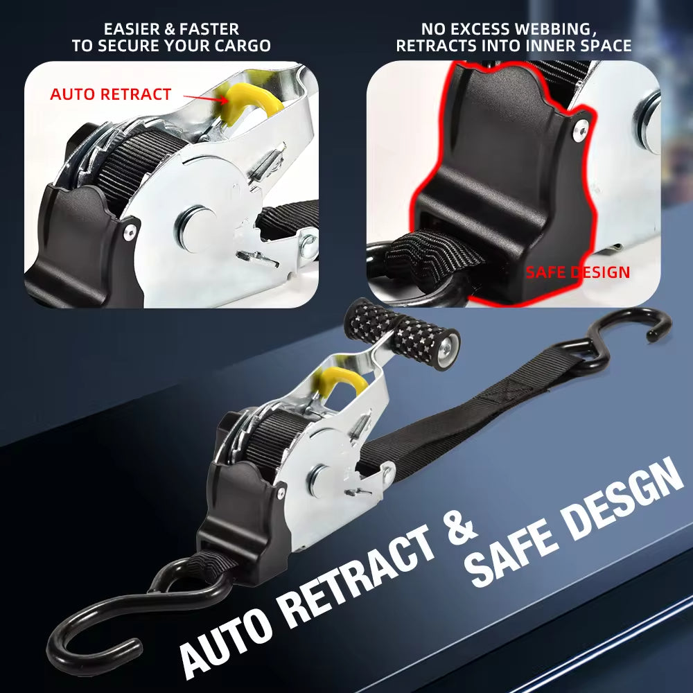 SnapStrap™ - Automatic Ratchet Strap