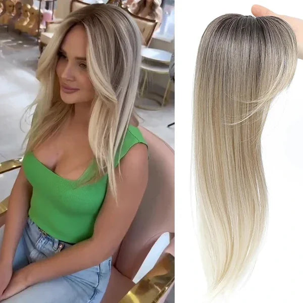 GlamTop™ - Flawless Long Hair Topper