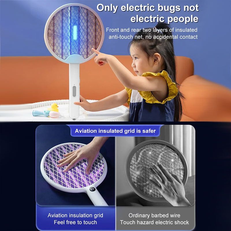 ZapperFold™ - Foldable Mosquito Killer Racket