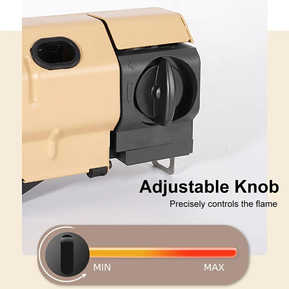 FlameFold™ - Compact Folding Spyder Camping Gas Stove