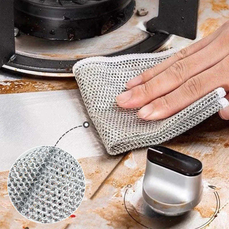 5+5 Free | WireCloth™ Multifunctional Dish Cloth!