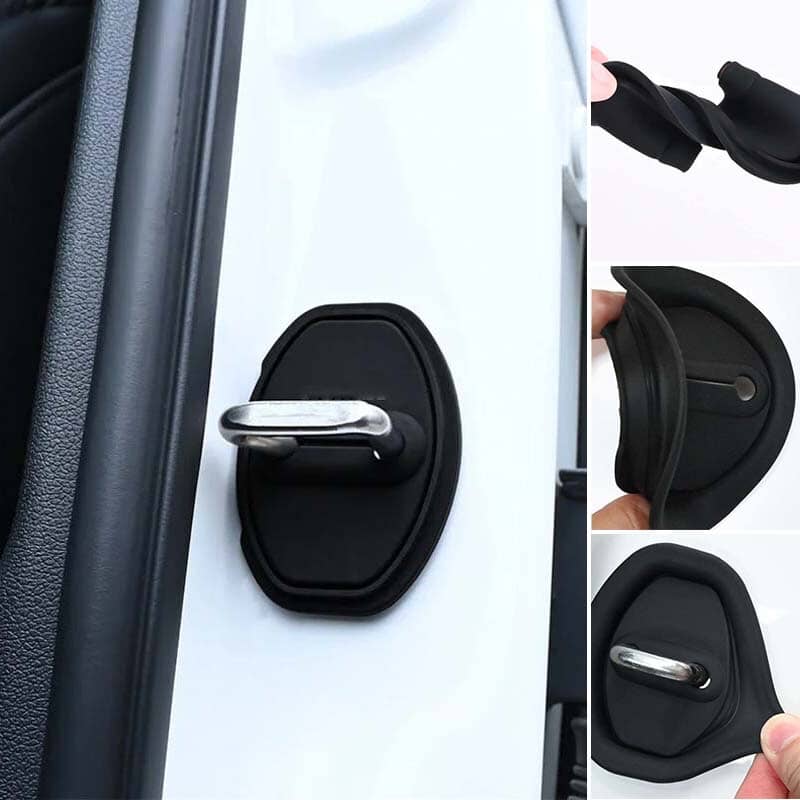 LatchGuard™ - Silicone  Protective Cover for Car Door Locks (4 Pieces)