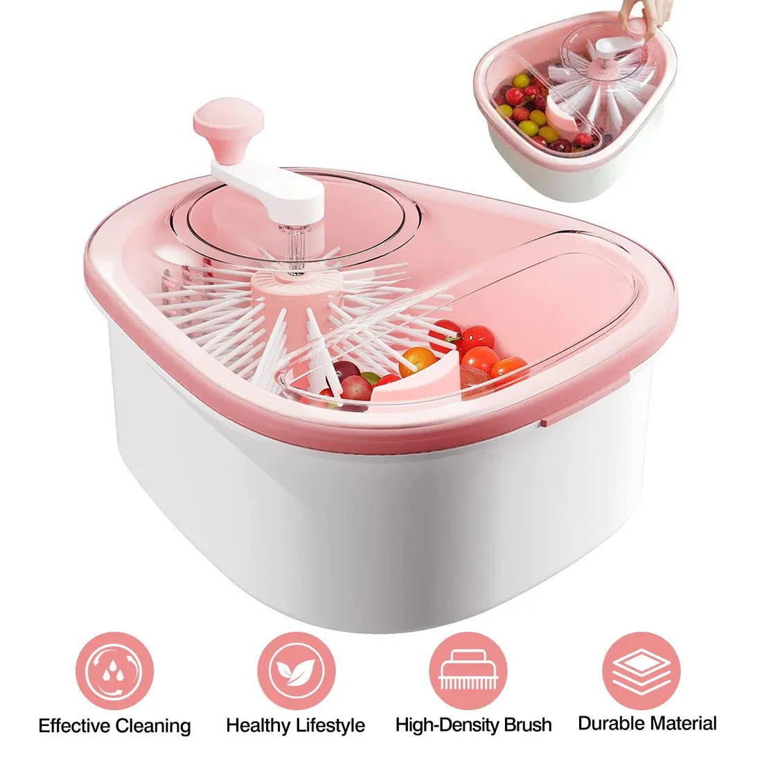 SpinWash™ - Fresh Fruits And Vegetables In No Time!