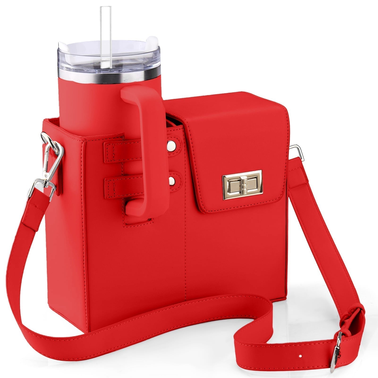 HydraBag™ - Shoulder Bag with Sports Water Bottle Holder for Women