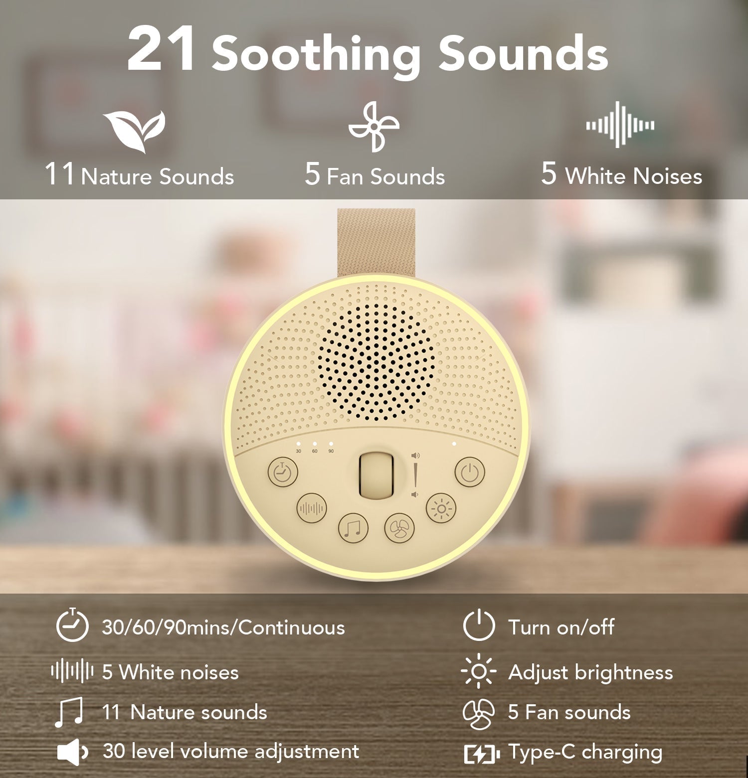 BabySoundSaver™ - Create the Perfect Sleeping Environment!