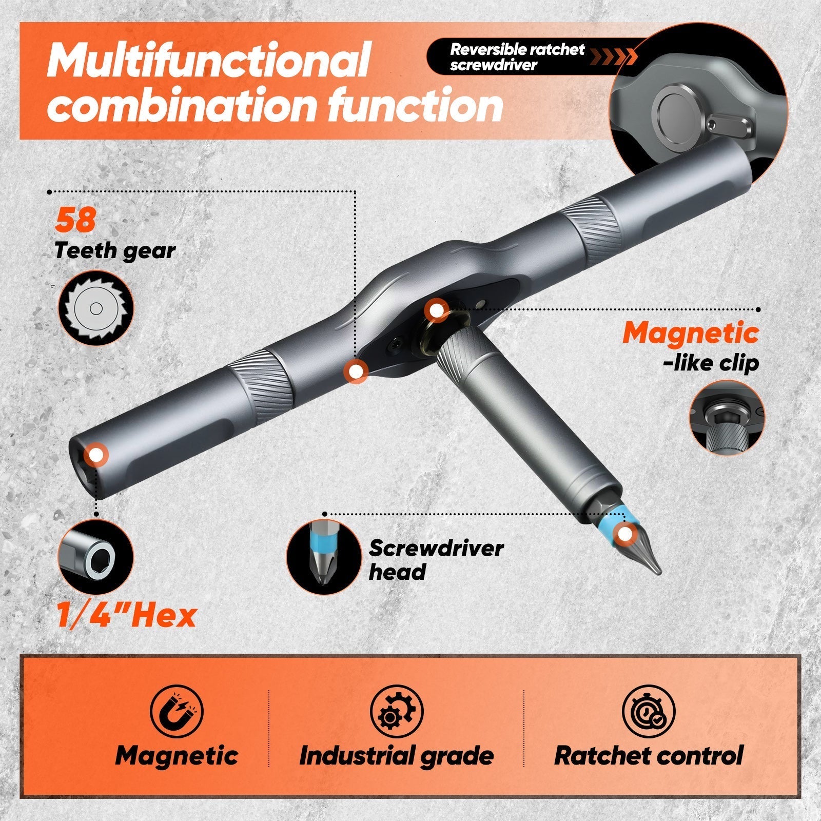 ScrewIt™ - Magnetic Screwdriver