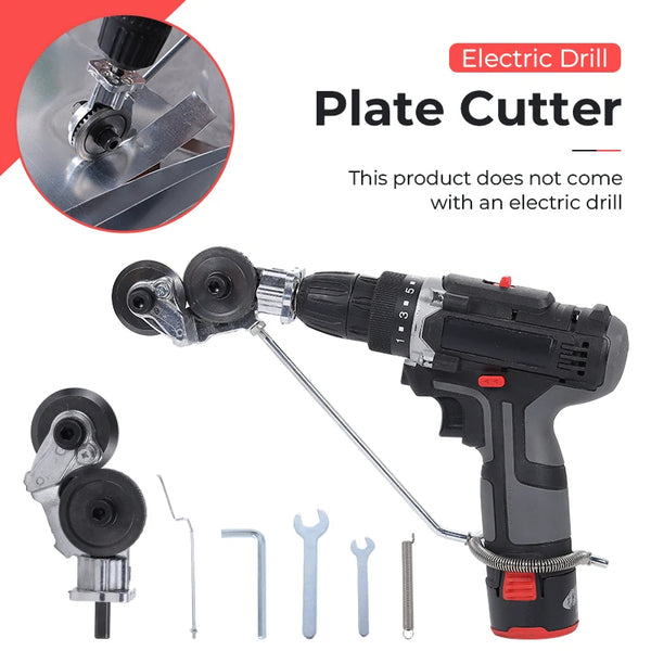 Electric Drill Shears™ - Converts a drill into shears