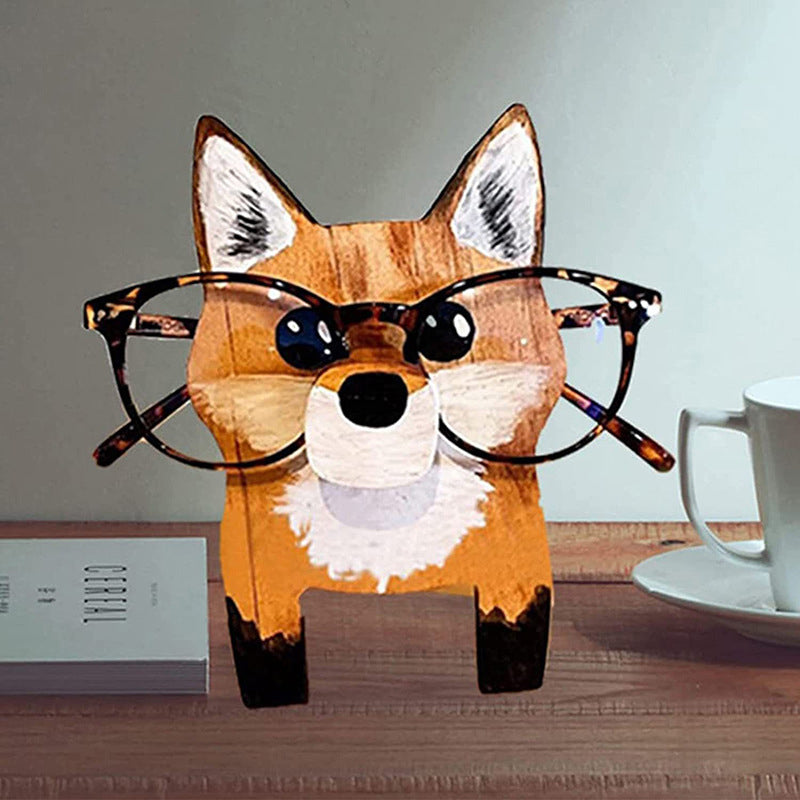 1+1 FREE |  EyeBuddy™ Wooden Animal-Shaped Glasses Holder