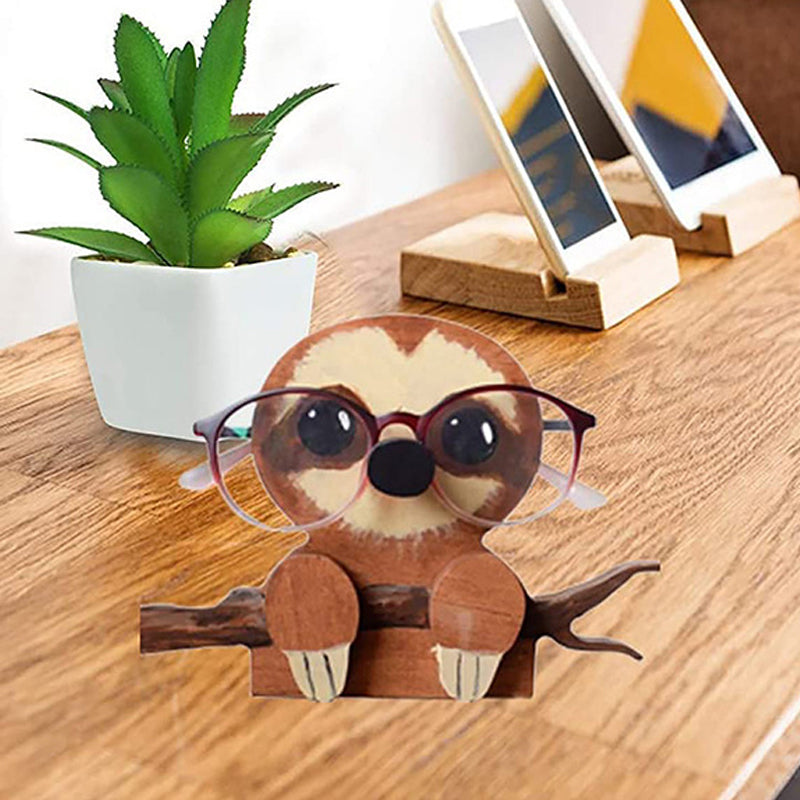 1+1 FREE |  EyeBuddy™ Wooden Animal-Shaped Glasses Holder