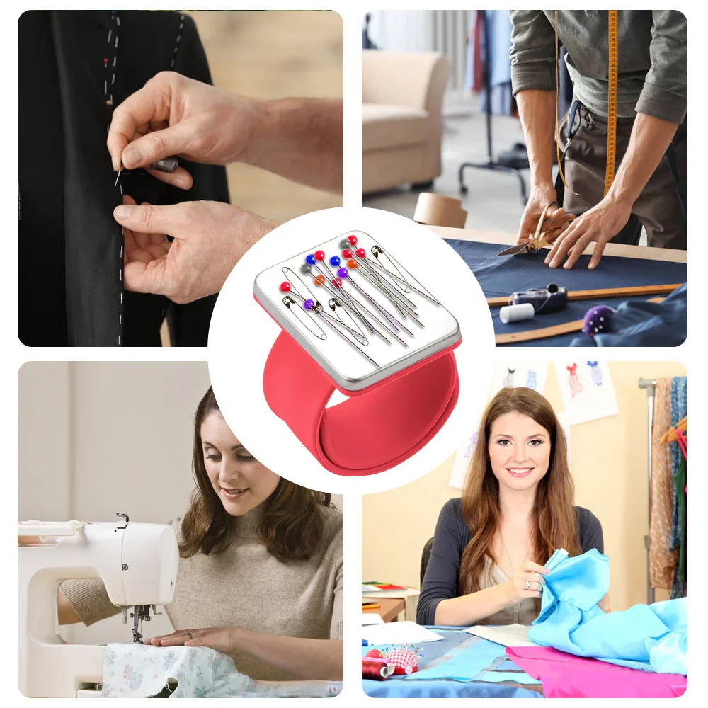 1+1 FREE | PinPal™ Magnetic Pin Cushion for Safe and Stylish Sewing!