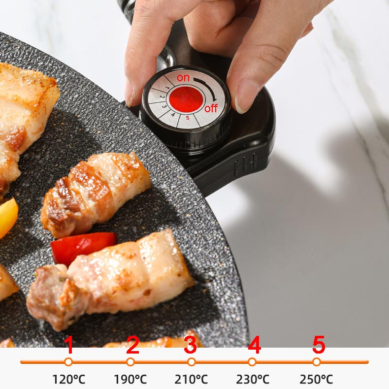 Electric Grill Pan™ - Enjoy effortless cooking and easy cleaning