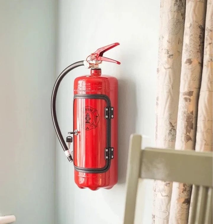 FireBar™ - The extraordinary mini bar with a fire extinguisher look!