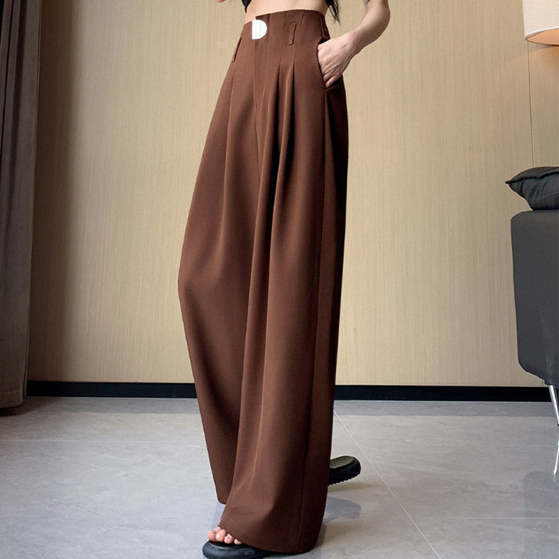 ChicFlare™ - High Waist Wide Leg Suit Pants for Women
