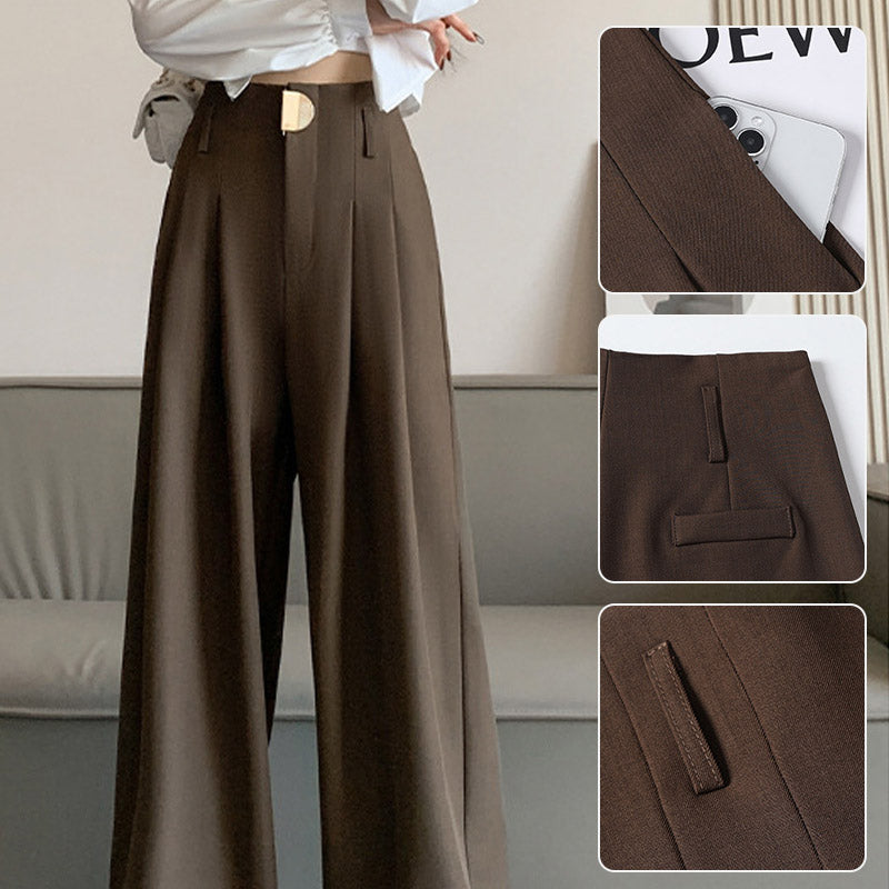 ChicFlare™ - High Waist Wide Leg Suit Pants for Women