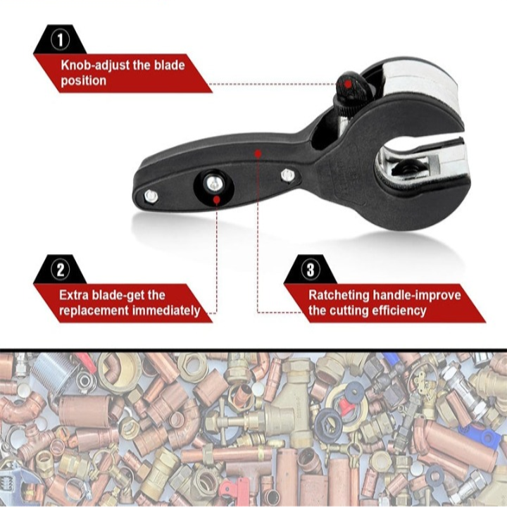 CutMaster™ - Ratchet Pipe Cutter