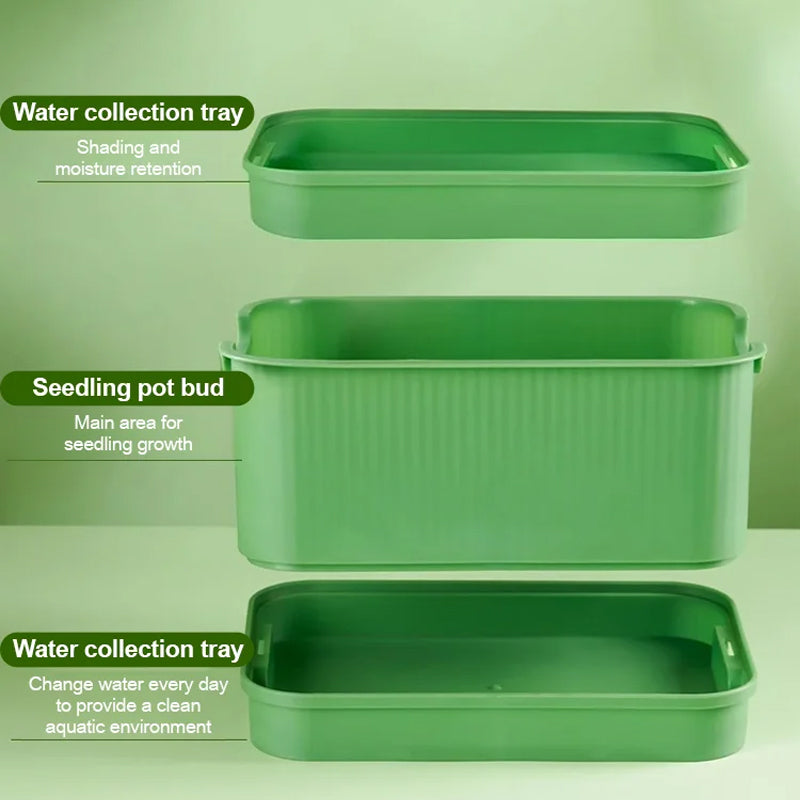 1+1 FREE | Sproutzy™ Stackable Sprouting Kit for Soybean Sprouts