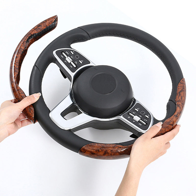 1+1 FREE | GripWood™ Universal Non-Slip Steering Wheel Cover