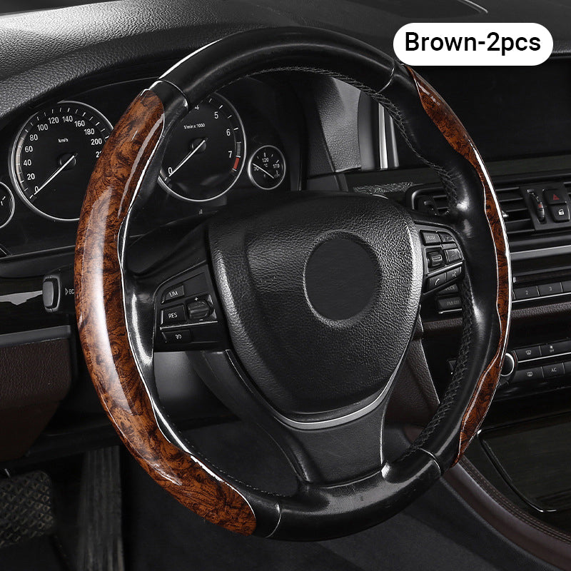 1+1 FREE | GripWood™ Universal Non-Slip Steering Wheel Cover