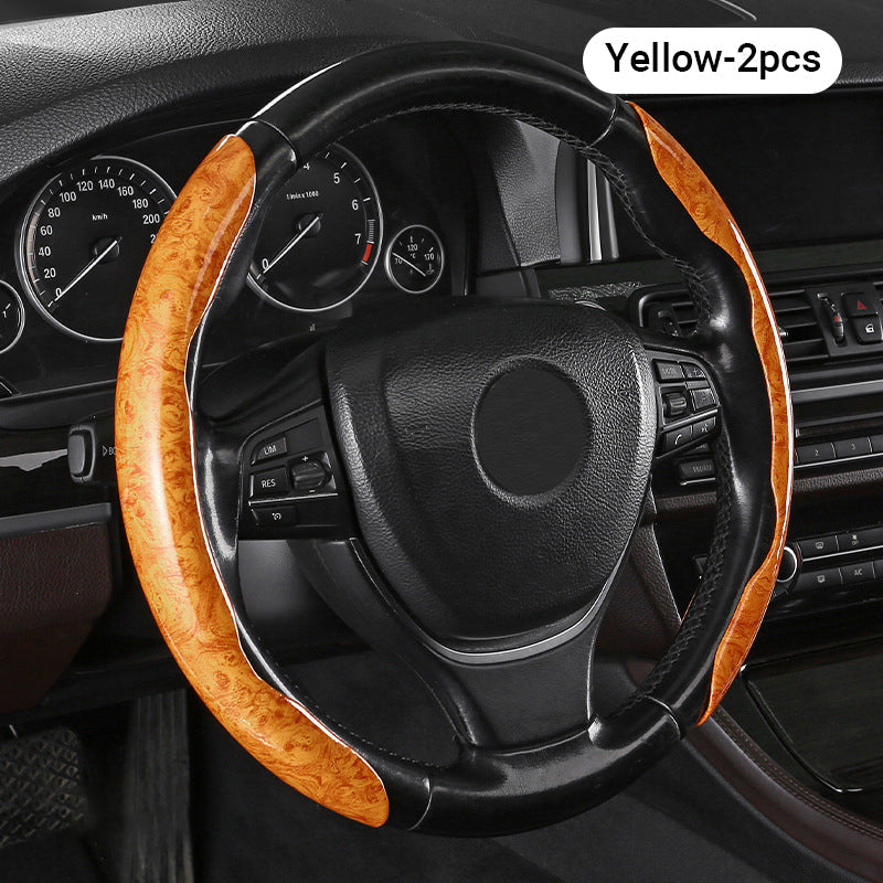 1+1 FREE | GripWood™ Universal Non-Slip Steering Wheel Cover