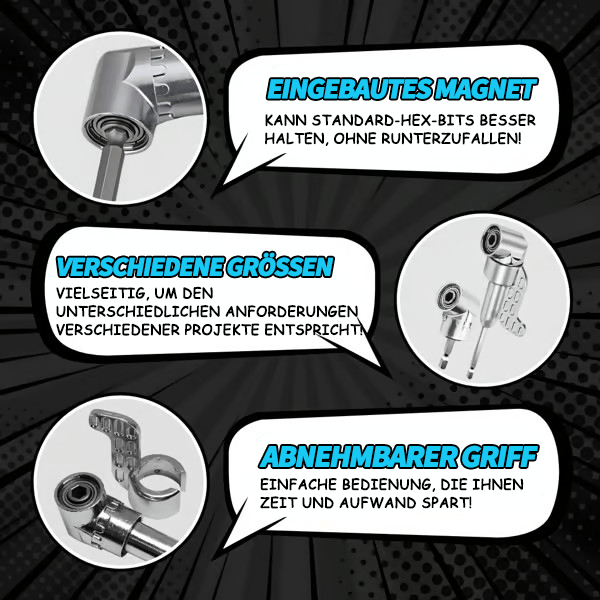 FlexiDrive™ - 105-Degree Angle Drill Adapter