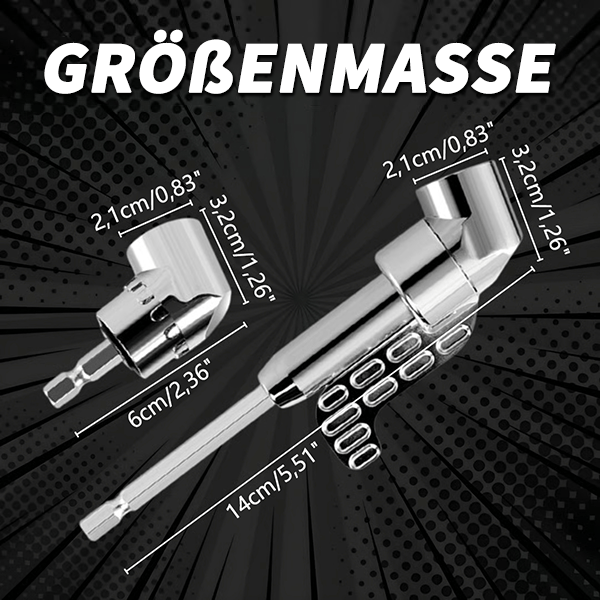 FlexiDrive™ - 105-Degree Angle Drill Adapter