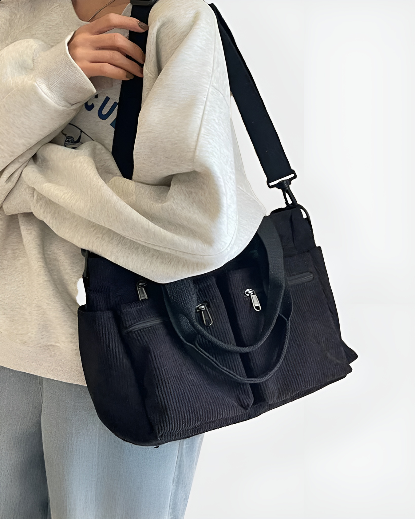 Urban Cord™ – Corduroy Tote Bag