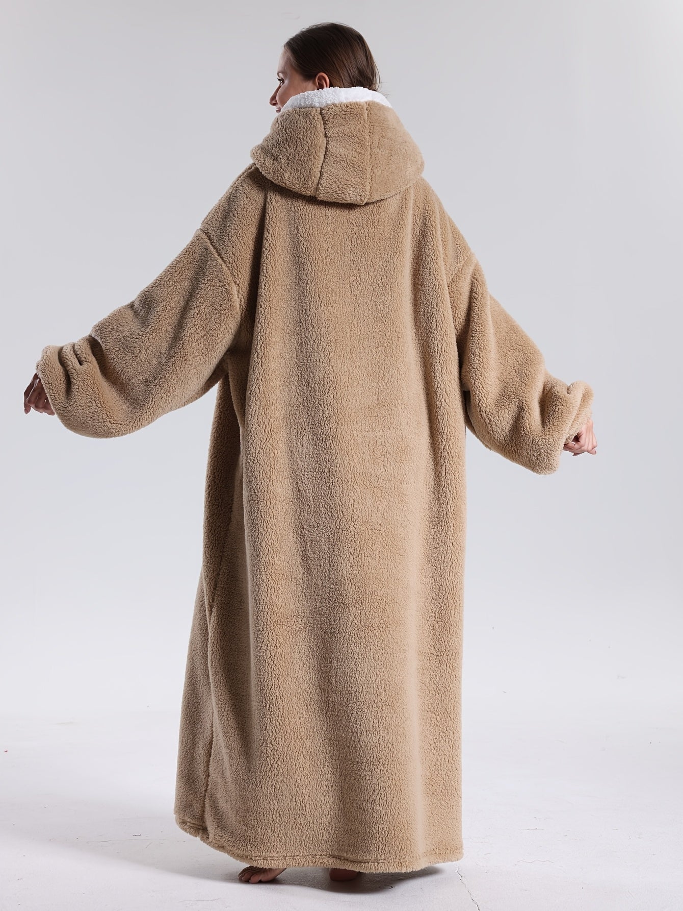 Hoodie Blanket | Blanket with Sleeves | Portable Blanket Sweater | WarmthHood