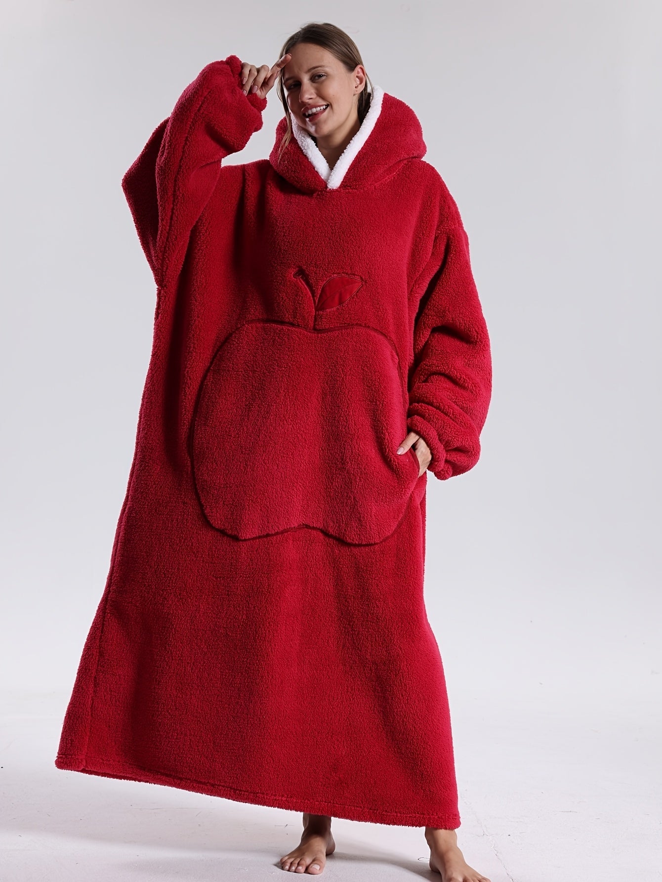 Hoodie Blanket | Blanket with Sleeves | Portable Blanket Sweater | WarmthHood