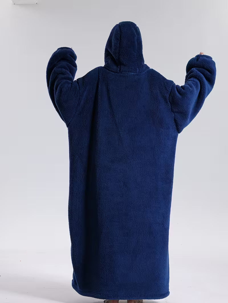 Hoodie Blanket | Blanket with Sleeves | Portable Blanket Sweater | WarmthHood